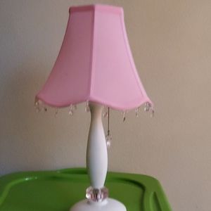 Girl's desk or nightstand lamp
